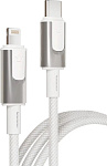 Дата-кабель VLP Force Line 30W USB-C to Lightning, белый