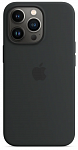 Чехол силиконовый Apple MagSafe для iPhone 14 Pro Max (темная ночь)