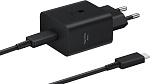 Сетевое зарядное устройство Samsung 45W Power Adapter с кабелем, черный EP-T4511