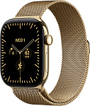 Умные часы Apple Watch Series 12 46mm Radiant Gold Titanium Case with Radiant Gold Milanese Loop
