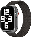 Ремешок нейлоновый плетёный “vlp” для Apple Watch 44/45 L/XL 2шт (чёрный)