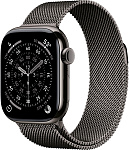 Умные часы Apple Watch Series 11 42mm Slate Titanium Case with Slate Milanese Loop