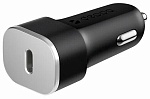 Автомобильное зарядное устройство Deppa USB Type-C, Power Delivery, 18W, черный