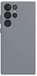 Чехол силиконовый MagSafe для Samsung Galaxy S24 Ultra (серый)