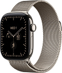 Умные часы Apple Watch Series 12 42mm Natural Titanium Case with Natural Milanese Loop