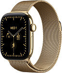 Умные часы Apple Watch Series 12 42mm Radiant Gold Titanium Case with Radiant Gold Milanese Loop
