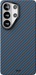 Чехол защитный VLP Kevlar Case с MagSafe для Samsung Galaxy S26 Ultra, синий