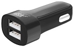 Автомобильное зарядное устройство BoraSCO (VSP) 2 USB, 2.1A, черный