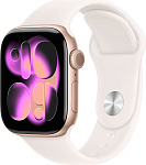 Умные часы Apple Watch Series 11 42mm Rose Gold Aluminum Case with Light Blush Sport Band