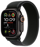 Apple Watch Ultra 2 (2024) 49mm Black Titanium Case with Black Trail Loop, размер M/L