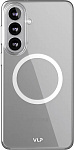Чехол защитный VLP Puro Case с MagSafe для Samsung Galaxy S26+, прозрачный