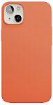 Чехол защитный “vlp” Silicone case with MagSafe для iPhone 13 mini, Soft Touch, оранжевый