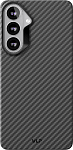 Чехол защитный VLP Kevlar Case с MagSafe для Samsung Galaxy S26+, черный