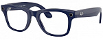 Умные очки Ray-Ban Meta Wayfarer (Gen 2) Shiny Cosmic Blue/Transitions Sapphire (RW4012), размер M