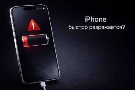 iPhone быстро разряжается — что делать и как продлить заряд