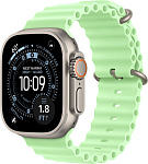 Умные часы Apple Watch Ultra 3 (2025) 49mm Natural Titanium Case with Neon Green Ocean Band