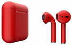 Наушники Apple AirPods 2 Color (без беспроводной зарядки чехла) матовый красный