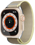 Ремешок нейлоновый Trail Band “vlp” для Apple Watch 44/45/49mm (бежевый-желтый)