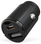 Автомобильное зарядное устройство VLP С-Power 38W USB-C+USB-A, PD, QC, черный