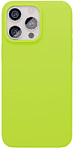 Чехол силиконовый Magsafe для iPhone 15 Pro Max, неоновый зеленый