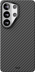 Чехол защитный VLP Kevlar Case с MagSafe для Samsung Galaxy S26 Ultra, черный