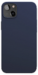 Чехол защитный “vlp” Silicone case with MagSafe для iPhone 13 Soft Touch темно-синий