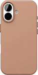 Чехол защитный VLP Aster Pro Case с MagSafe для iPhone 17, коричневый