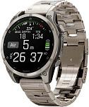 Смарт-часы Garmin Fenix 8 47mm AMOLED Sapphire Bare Titanium/Graphite/Titanium Band (010-02904-40)