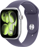 Умные часы Apple Watch Series 11 46mm Silver Aluminum Case with Purple Fog Sport Band