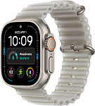 Умные часы Apple Watch Ultra 4 49mm Natural Titanium Case with Translucent Gray Ocean Band