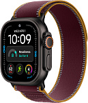 Умные часы Apple Watch Ultra 4 49mm Black Titanium Case with Burgundy Trail Loop