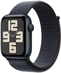 Apple Watch SE 2024 40mm Midnight Aluminum Case with Ink Sport Loop