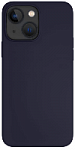 Чехол защитный “vlp” Silicone case для iPhone 14 Soft Touch, темно-синий