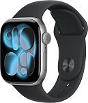 Умные часы Apple Watch Series 11 42mm Space Gray Aluminum Case with Black Sport Band