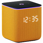 Умная колонка Яндекс Станция Миди с Алисой, с Zigbee, 24 Вт, оранжевый