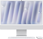 Моноблок Apple iMac 24 Retina 4,5K 2024 (M4, 10C CPU, 10C GPU, 16GB, 512GB SSD) MWUV3 Silver