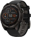 Смарт-часы Garmin Fenix 8 47mm Solar Sapphire Carbon Gray DLC Titanium Black/Pebble Gray (010-02906-11)