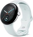 Умные часы Google Pixel Watch 5 41mm Polished Silver Aluminium Case / Fog Active Band