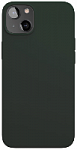 Чехол защитный “vlp” Silicone case with MagSafe для iPhone 13 mini, Soft Touch, темно-зеленый