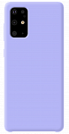 Чехол Liquid Silicone Case для Samsung Galaxy S20 Plus (лавандовый)
