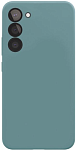 Чехол защитный “vlp” Silicone Case для Samsung Galaxy S23, темно-зеленый