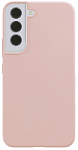 Чехол защитный “vlp” Silicone case Soft Touch для Samsung S22, светло-розовый