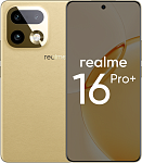 Смартфон realme 16 Pro+ 12/512GB Master Gold (золотой)