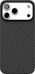 Чехол защитный VLP Kevlar Case с MagSafe для iPhone 17 Pro Max, черный