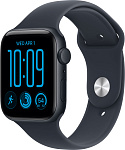 Умные часы Apple Watch SE 3 (2026) 44mm Midnight Aluminum Case with Navy Blue Sport Band