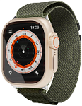 Ремешок нейлоновый Extreme Band “vlp” для Apple Watch 44/45/49mm (темно-зеленый)