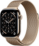 Умные часы Apple Watch Series 11 42mm Gold Titanium Case with Gold Milanese Loop
