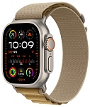 Apple Watch Ultra 2 (2024) 49mm Natural Titanium Case with Tan Alpine Loop, размер M